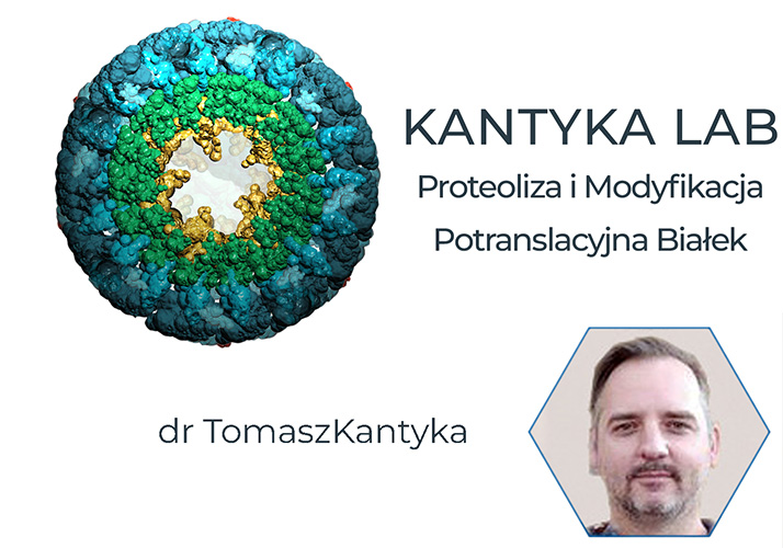 Kantyka Lab | Proteoliza i Modyfikacja Postranslacyjna Białek